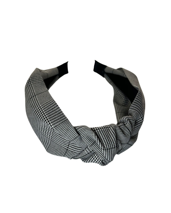 Striped Grey Headband