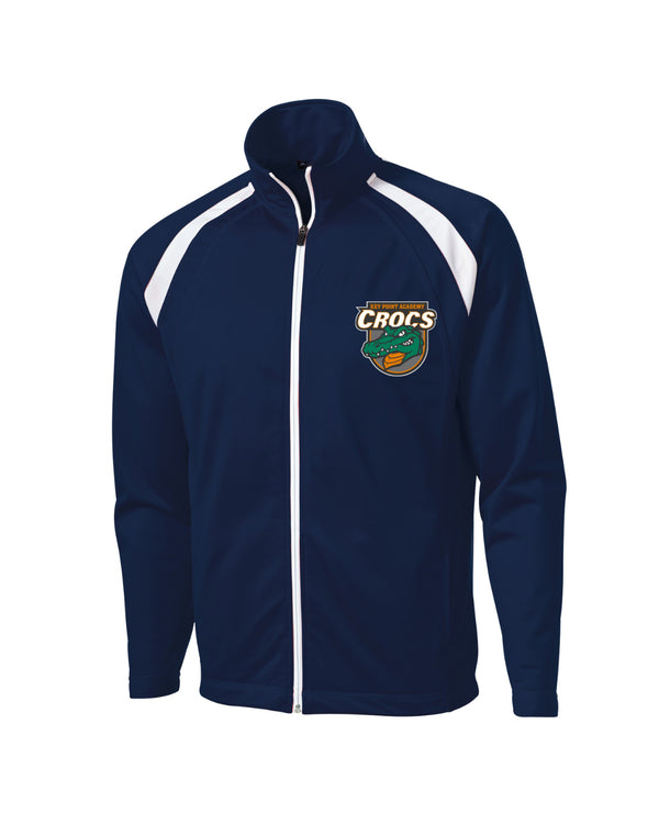 FULL ZIPPED HOODED SWEATSHIRT: BLUE (WORN ONLY WITH P.E. UNIFORM)
