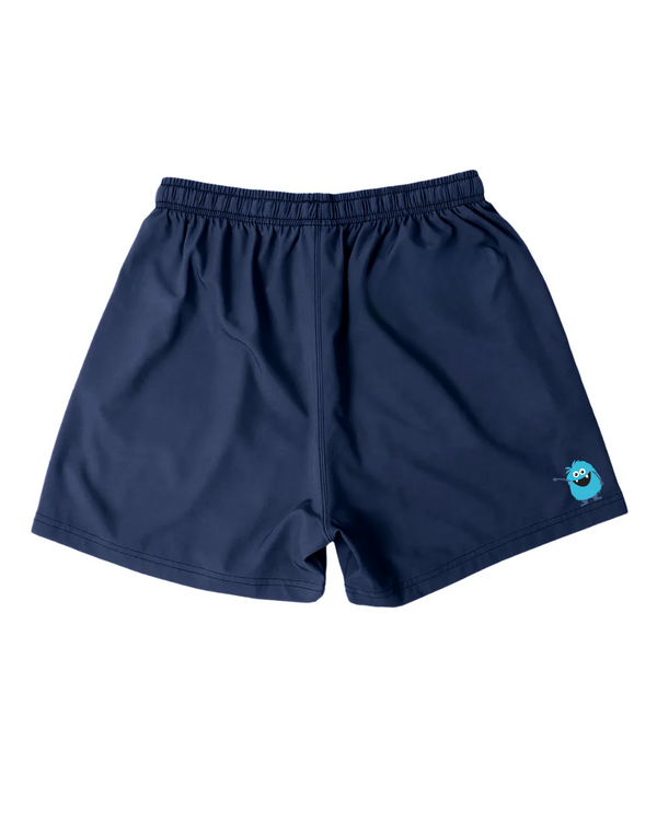 Navy Blue Pull-On Shorts